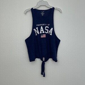 Buzz Aldrin Property of Nasa Space Tank Top Medium
